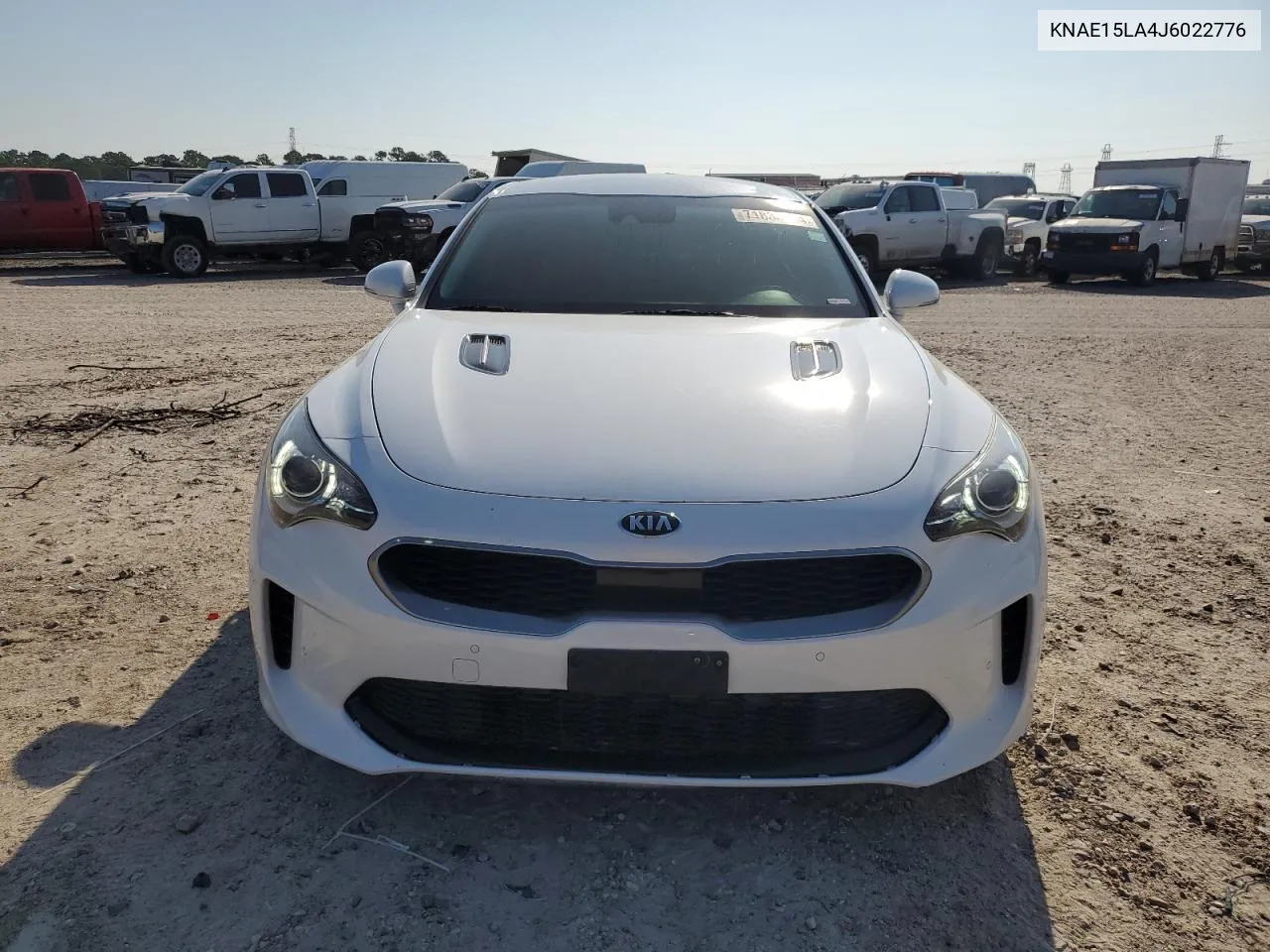 2018 Kia Stinger VIN: KNAE15LA4J6022776 Lot: 71836854