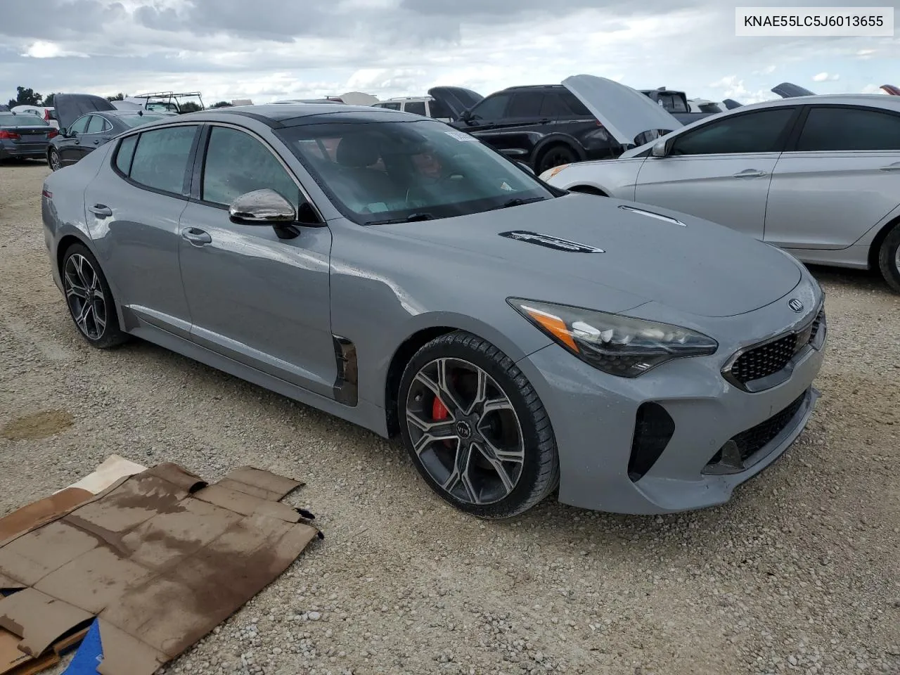 KNAE55LC5J6013655 2018 Kia Stinger Gt2