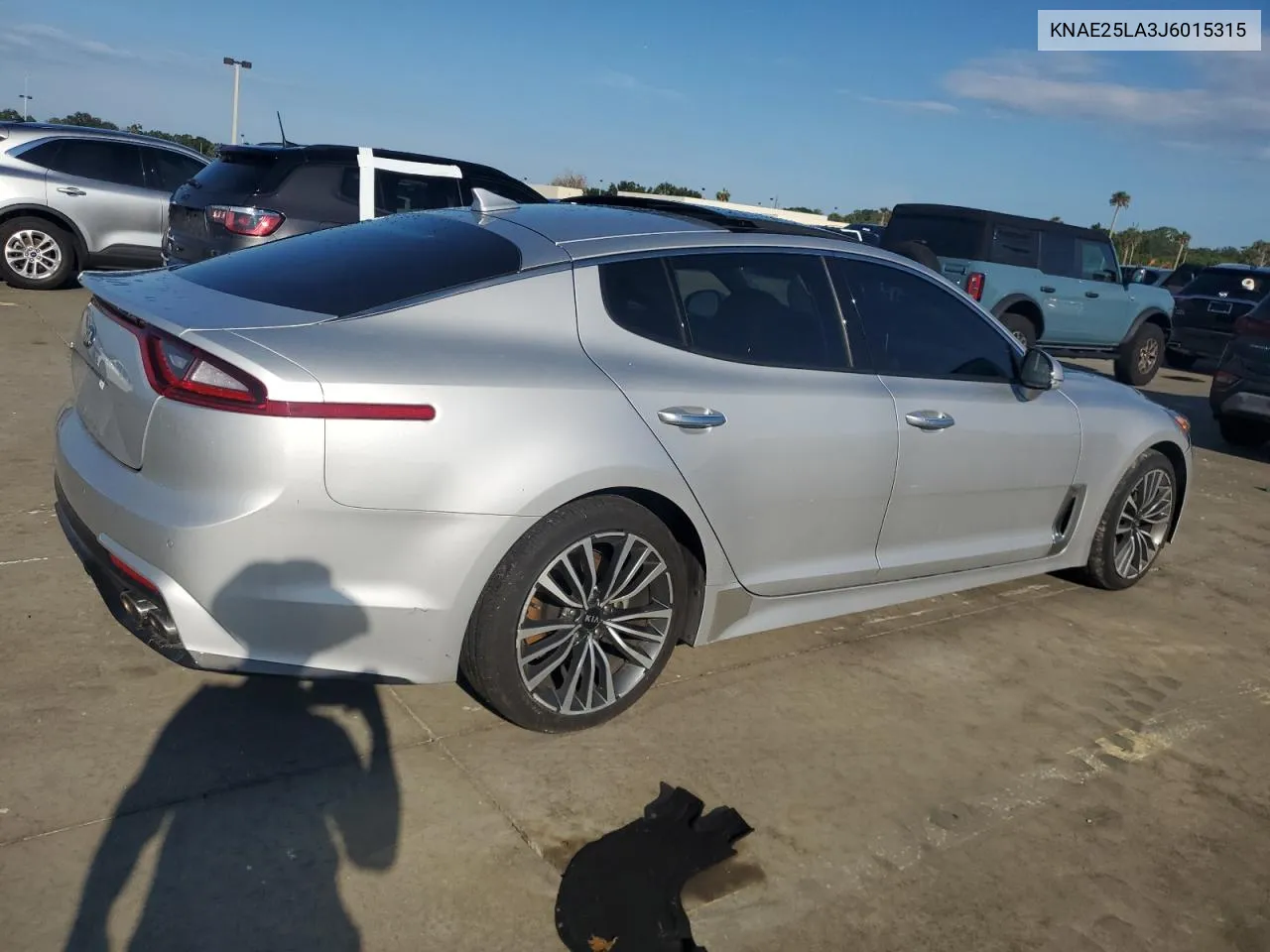 KNAE25LA3J6015315 2018 Kia Stinger Premium