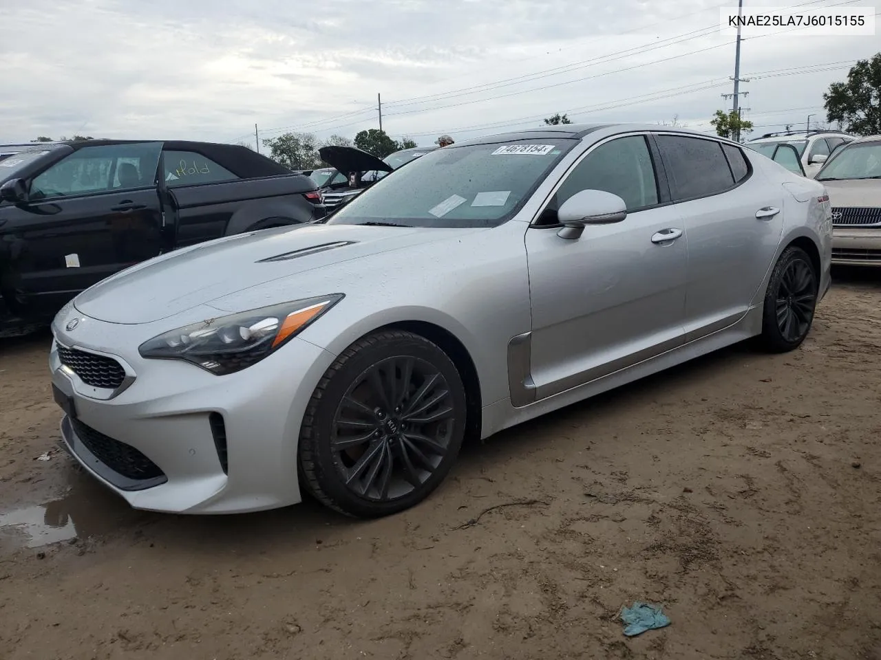 KNAE25LA7J6015155 2018 Kia Stinger Premium