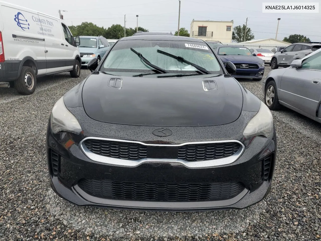 2018 Kia Stinger Premium VIN: KNAE25LA1J6014325 Lot: 74689624