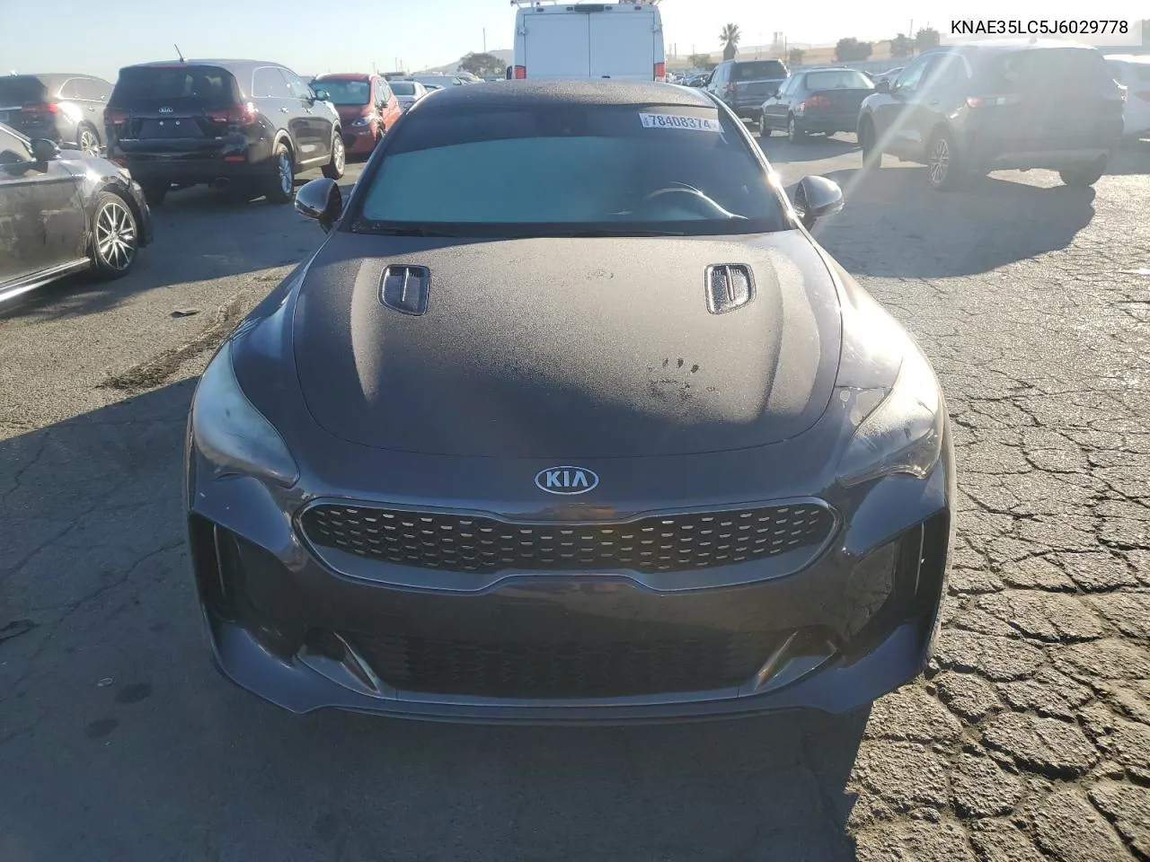 2018 Kia Stinger Gt VIN: KNAE35LC5J6029778 Lot: 78408374