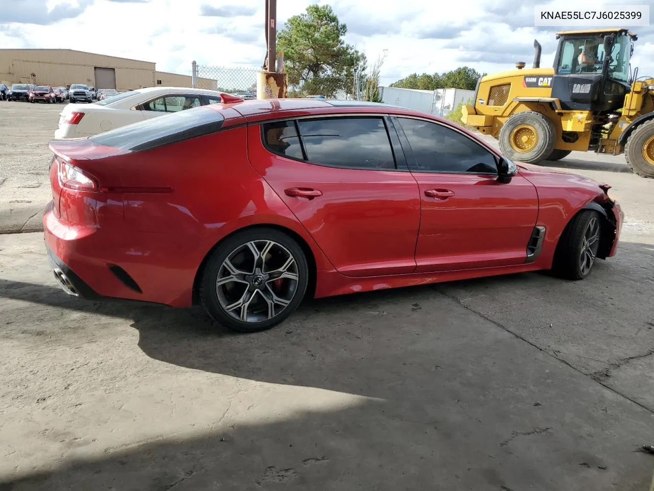 2018 Kia Stinger Gt2 VIN: KNAE55LC7J6025399 Lot: 78761534