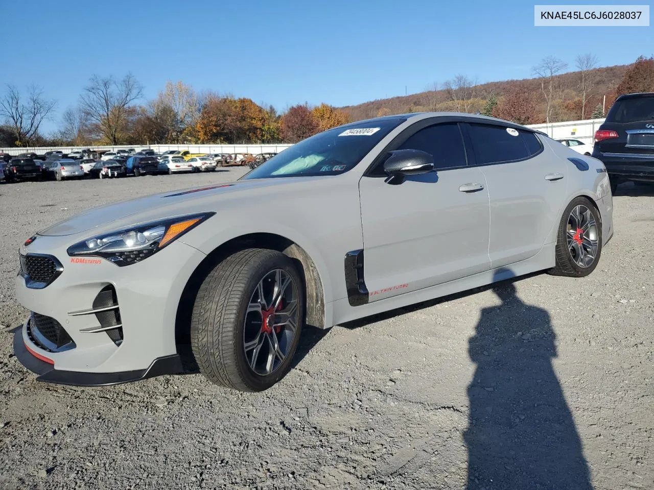 2018 Kia Stinger Gt1 VIN: KNAE45LC6J6028037 Lot: 79458004