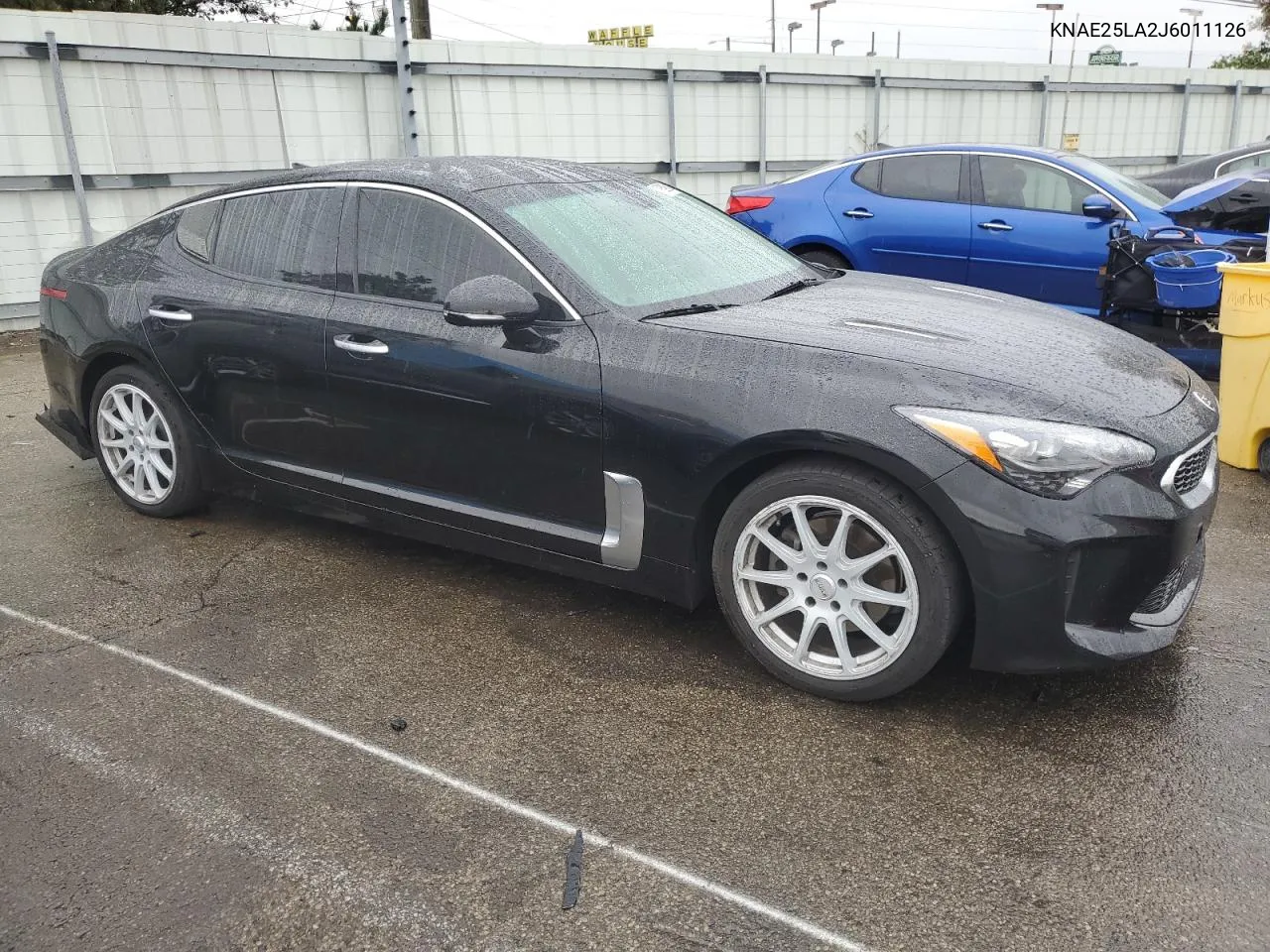 2018 Kia Stinger Premium VIN: KNAE25LA2J6011126 Lot: 79509524