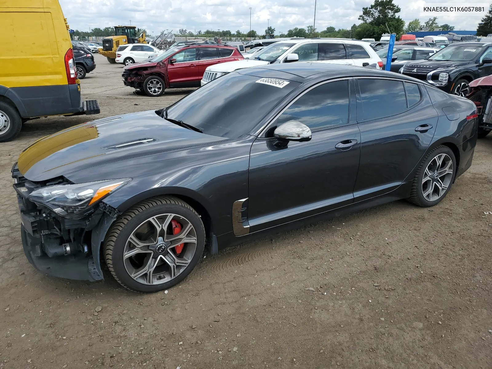 KNAE55LC1K6057881 2019 Kia Stinger Gt2