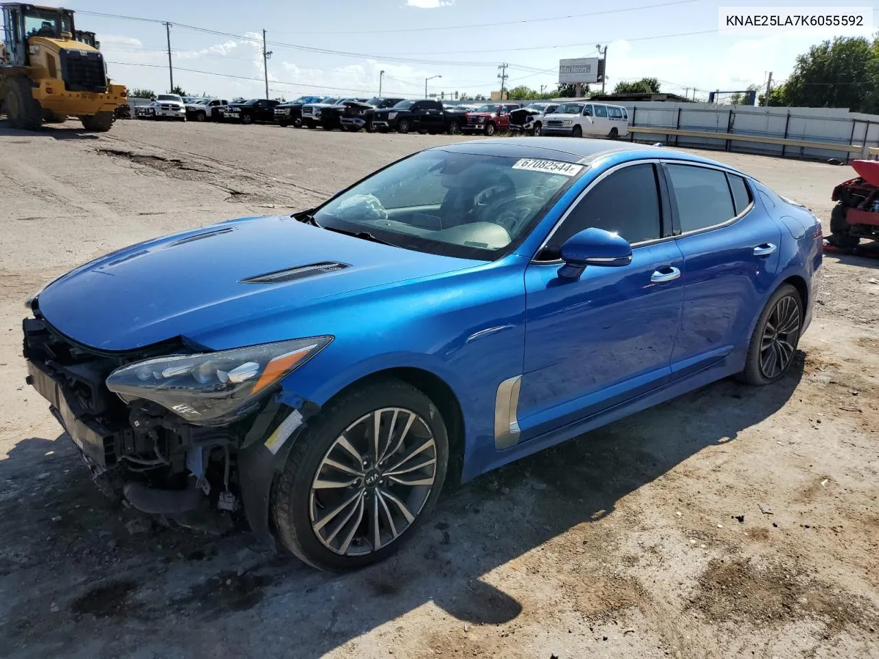 KNAE25LA7K6055592 2019 Kia Stinger Premium