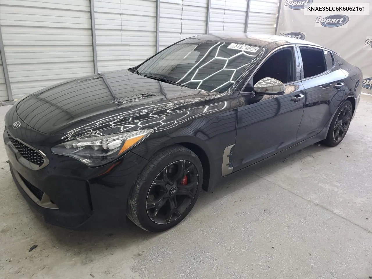 2019 Kia Stinger Gt VIN: KNAE35LC6K6062161 Lot: 68819954