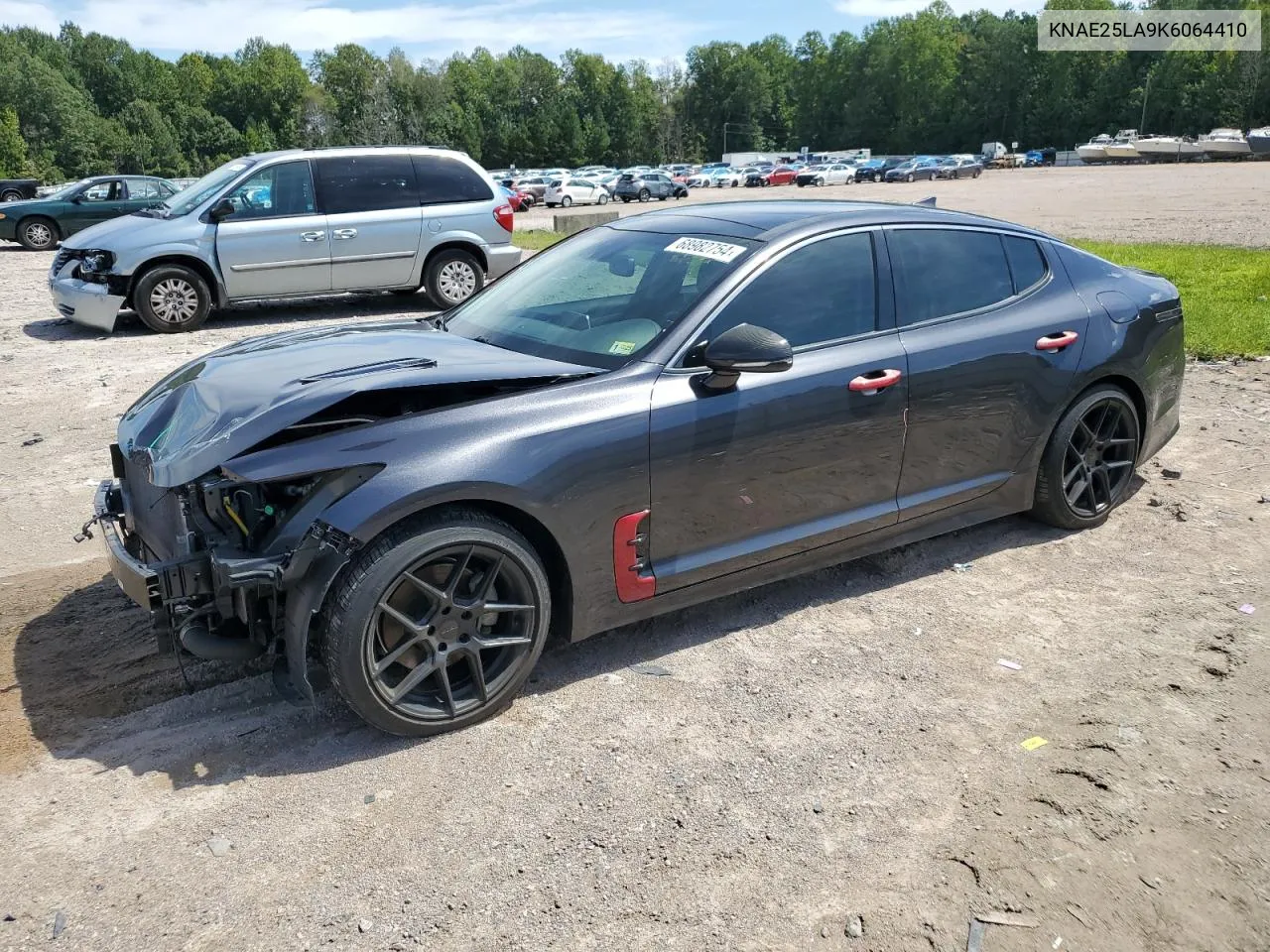 2019 Kia Stinger Premium VIN: KNAE25LA9K6064410 Lot: 68982754