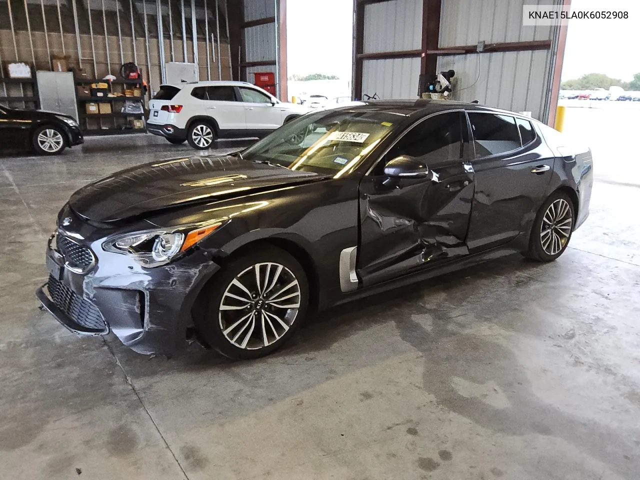 2019 Kia Stinger VIN: KNAE15LA0K6052908 Lot: 69415634