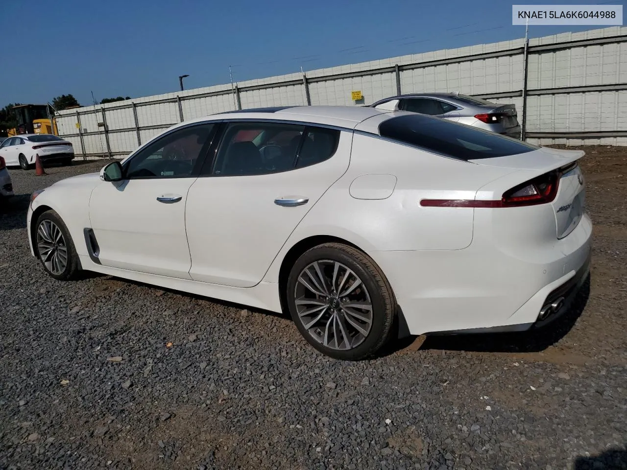 2019 Kia Stinger VIN: KNAE15LA6K6044988 Lot: 70027284