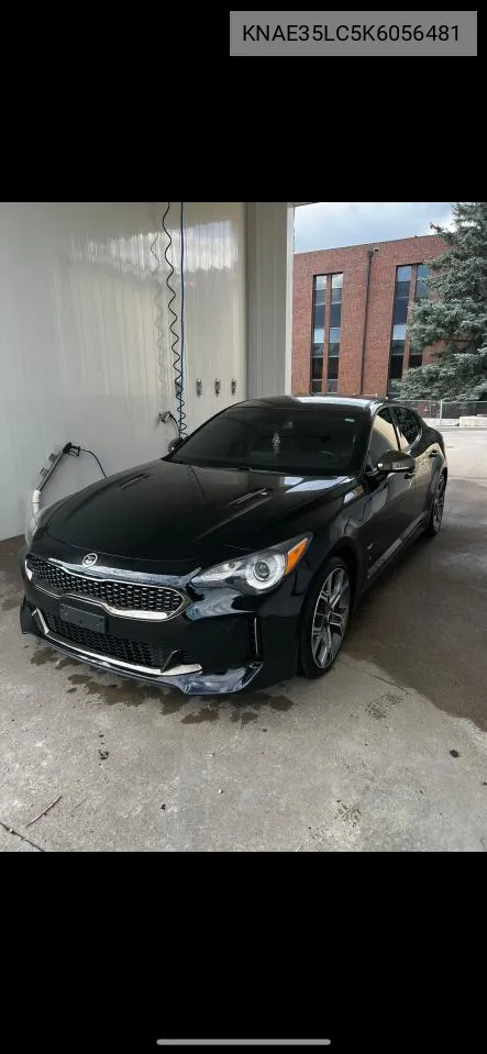 2019 Kia Stinger Gt VIN: KNAE35LC5K6056481 Lot: 71433154