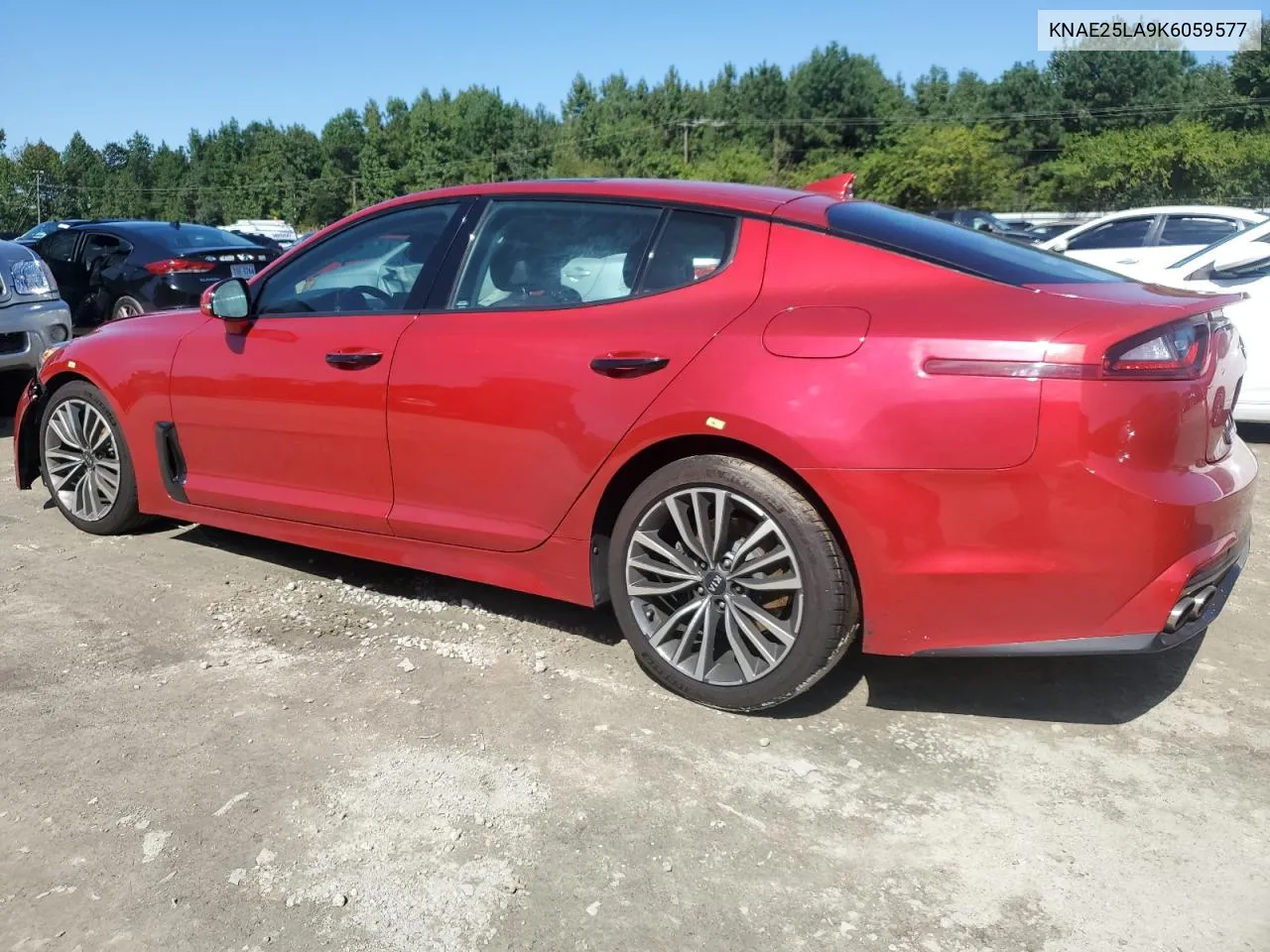 2019 Kia Stinger Premium VIN: KNAE25LA9K6059577 Lot: 73719894