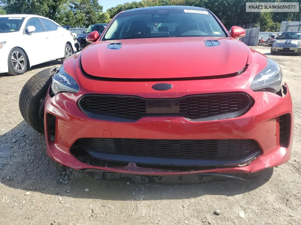 2019 Kia Stinger Premium VIN: KNAE25LA9K6059577 Lot: 73719894