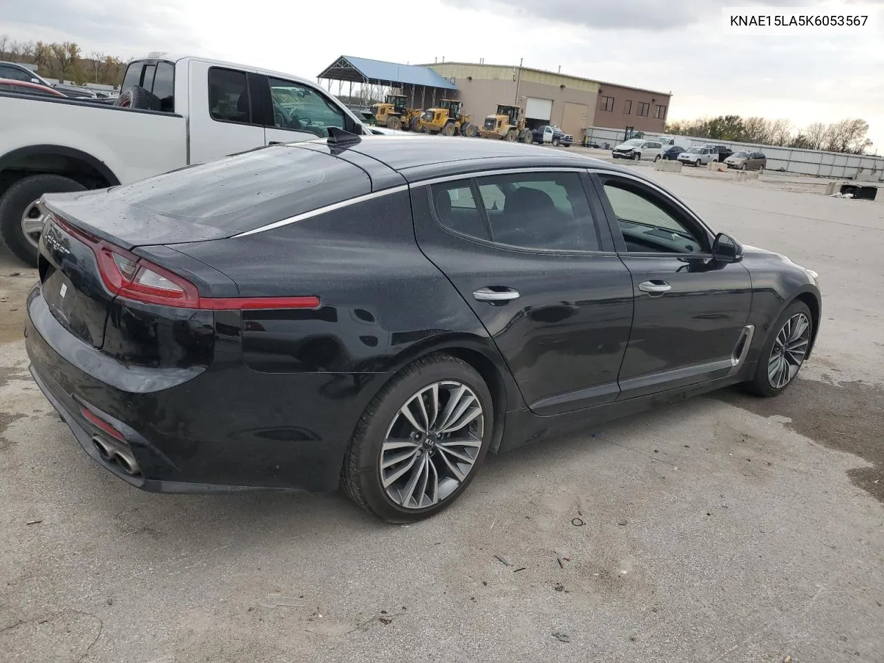 2019 Kia Stinger VIN: KNAE15LA5K6053567 Lot: 78509974