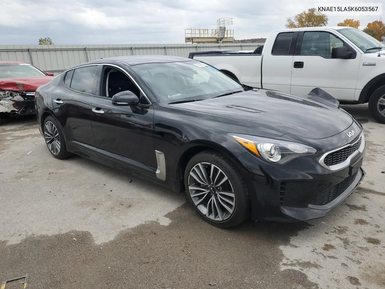 2019 Kia Stinger VIN: KNAE15LA5K6053567 Lot: 78509974