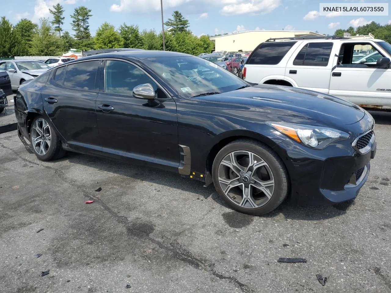 2020 Kia Stinger VIN: KNAE15LA9L6073550 Lot: 60374024