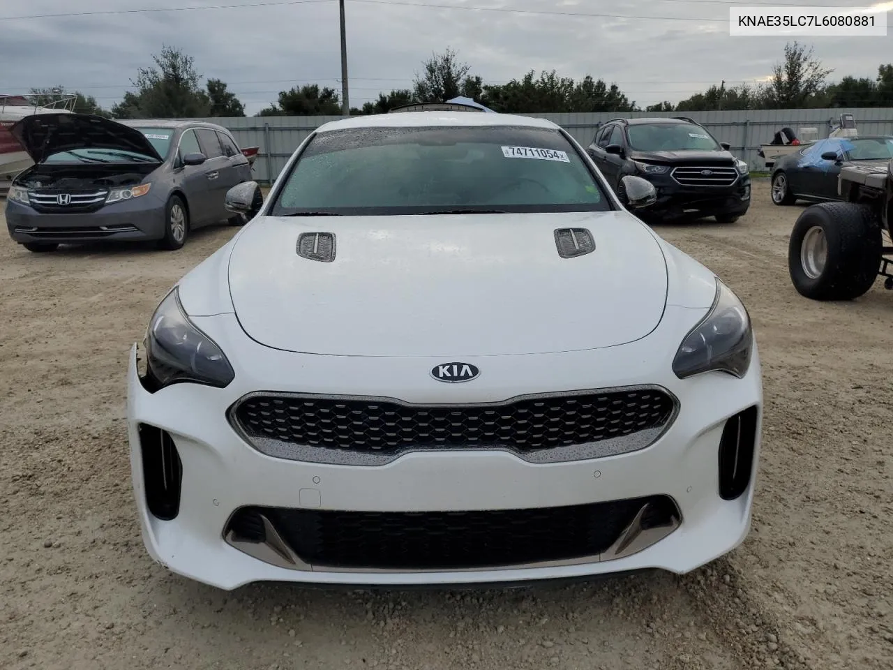 2020 Kia Stinger Gt VIN: KNAE35LC7L6080881 Lot: 74711054