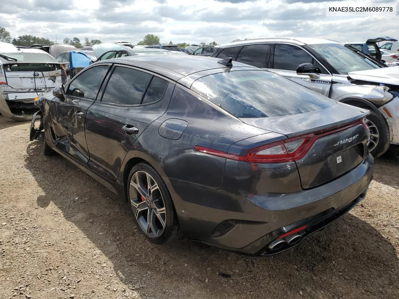 2021 Kia Stinger Gt VIN: KNAE35LC2M6089778 Lot: 67711054