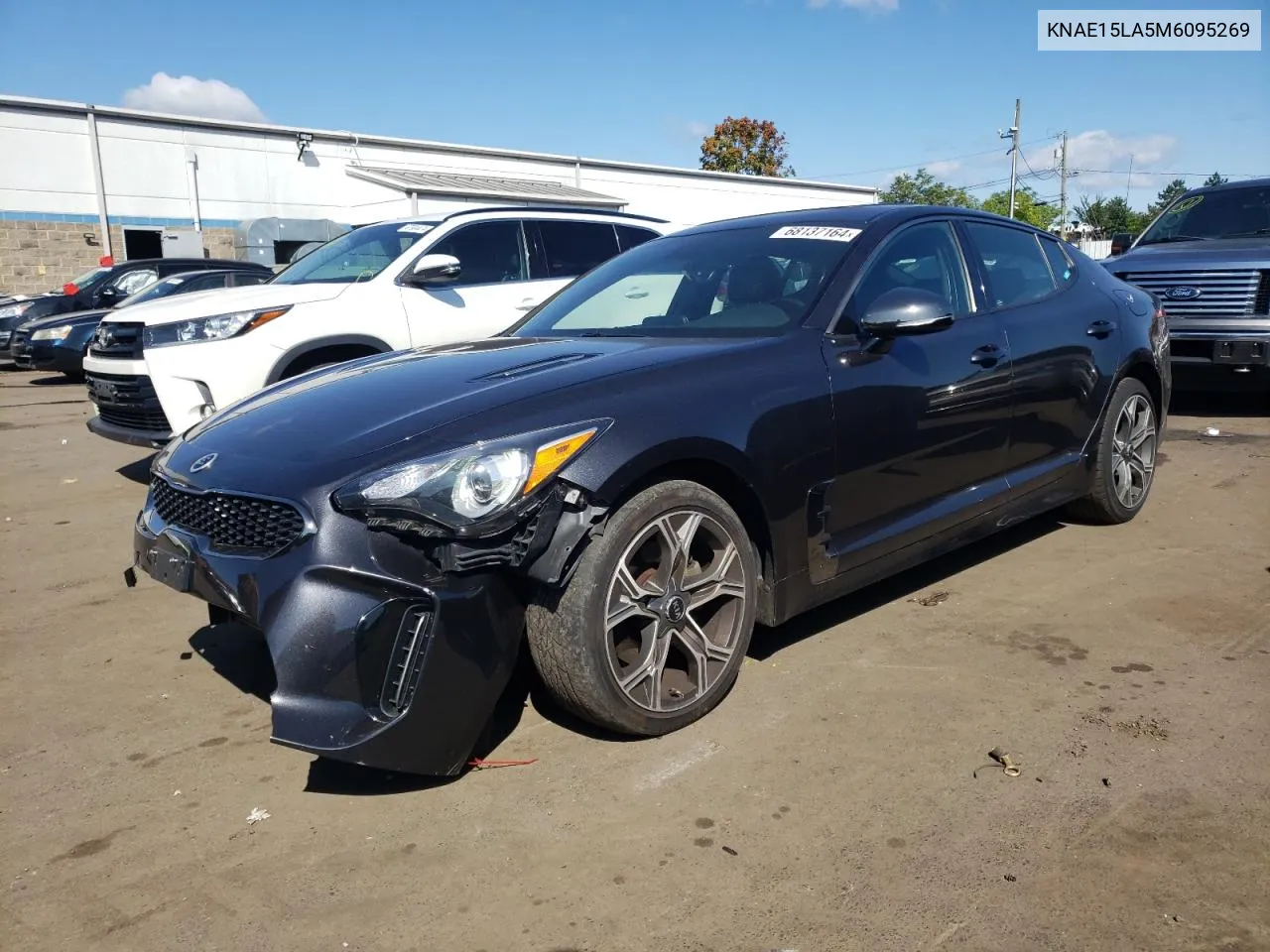 2021 Kia Stinger VIN: KNAE15LA5M6095269 Lot: 68137164