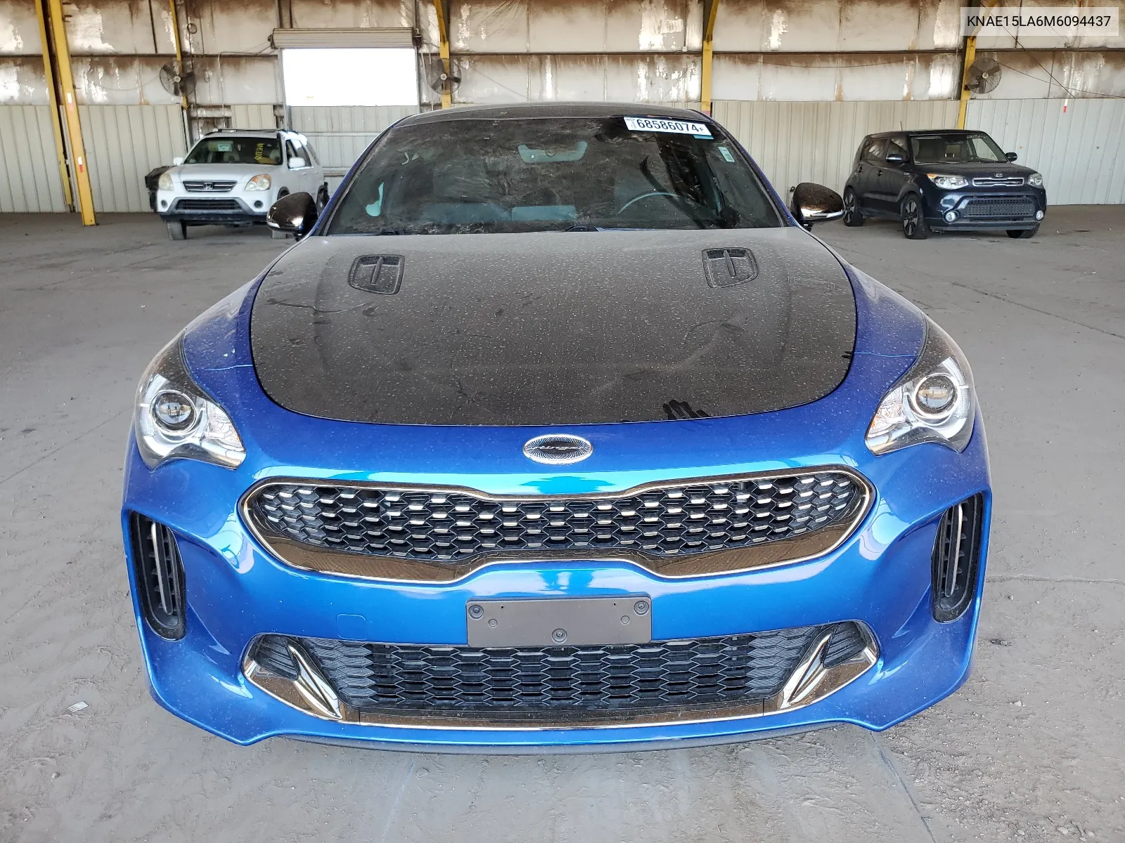 2021 Kia Stinger VIN: KNAE15LA6M6094437 Lot: 68586074