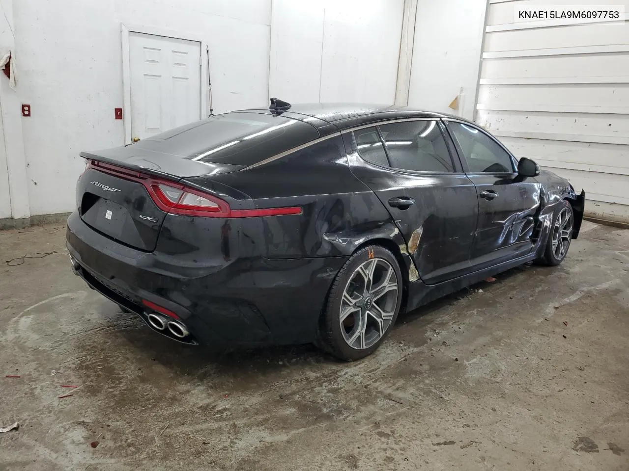 2021 Kia Stinger VIN: KNAE15LA9M6097753 Lot: 71942354