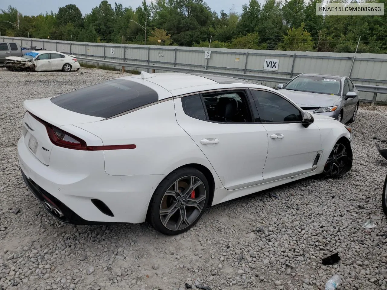 2021 Kia Stinger Gt1 VIN: KNAE45LC9M6089693 Lot: 72569224