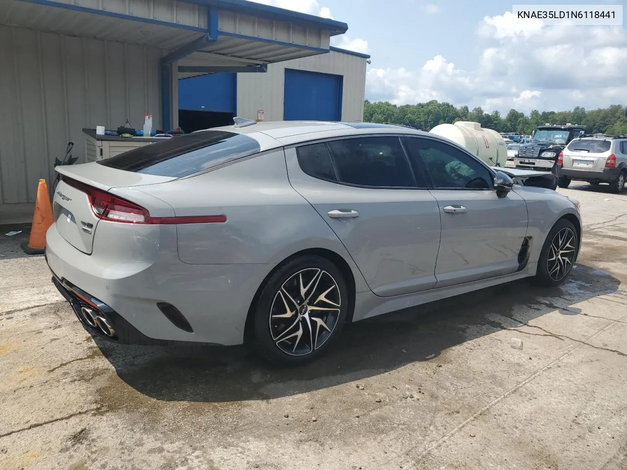 2022 Kia Stinger Gt Line VIN: KNAE35LD1N6118441 Lot: 65350694