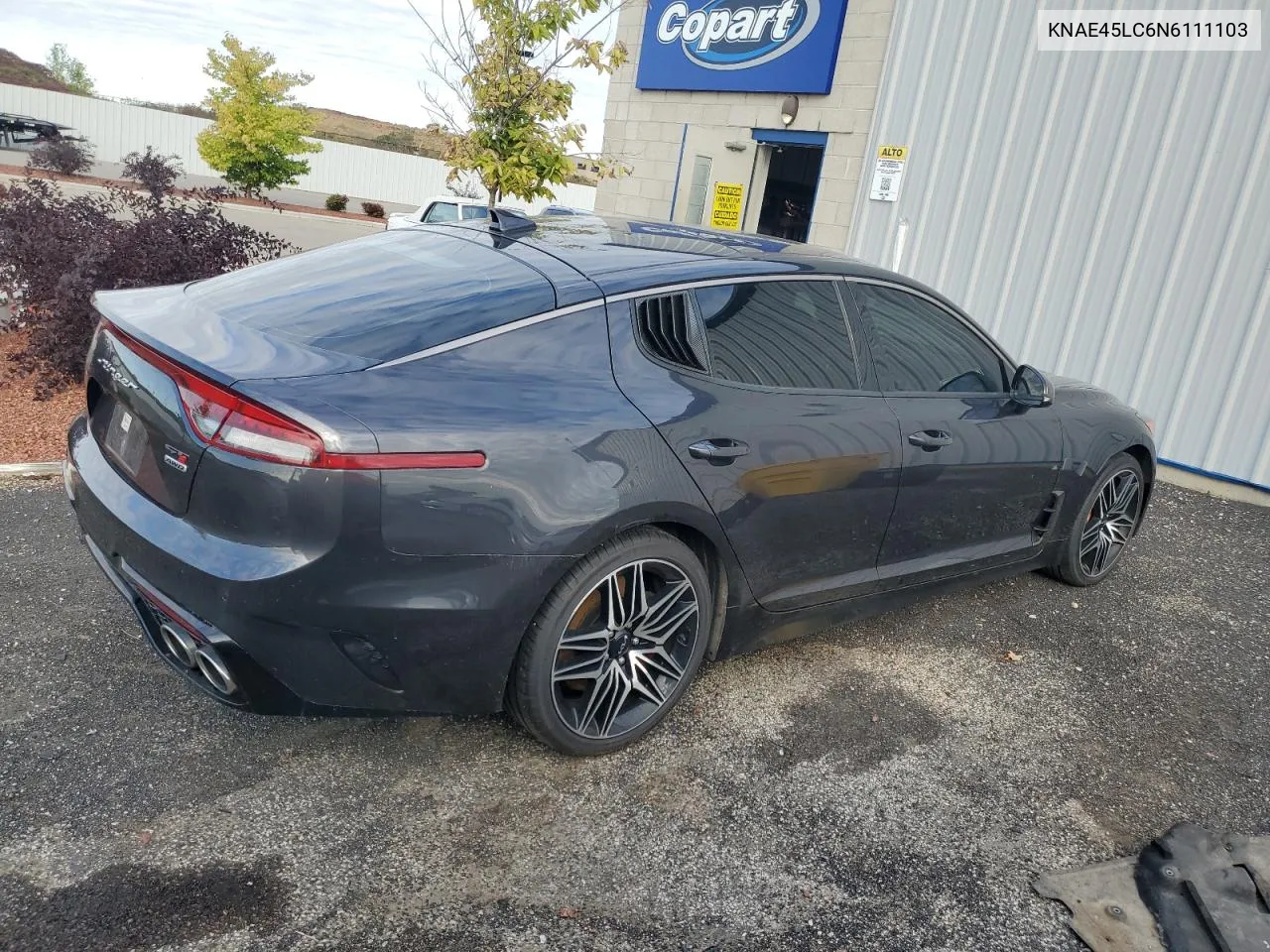 2022 Kia Stinger Gt1 VIN: KNAE45LC6N6111103 Lot: 71642794