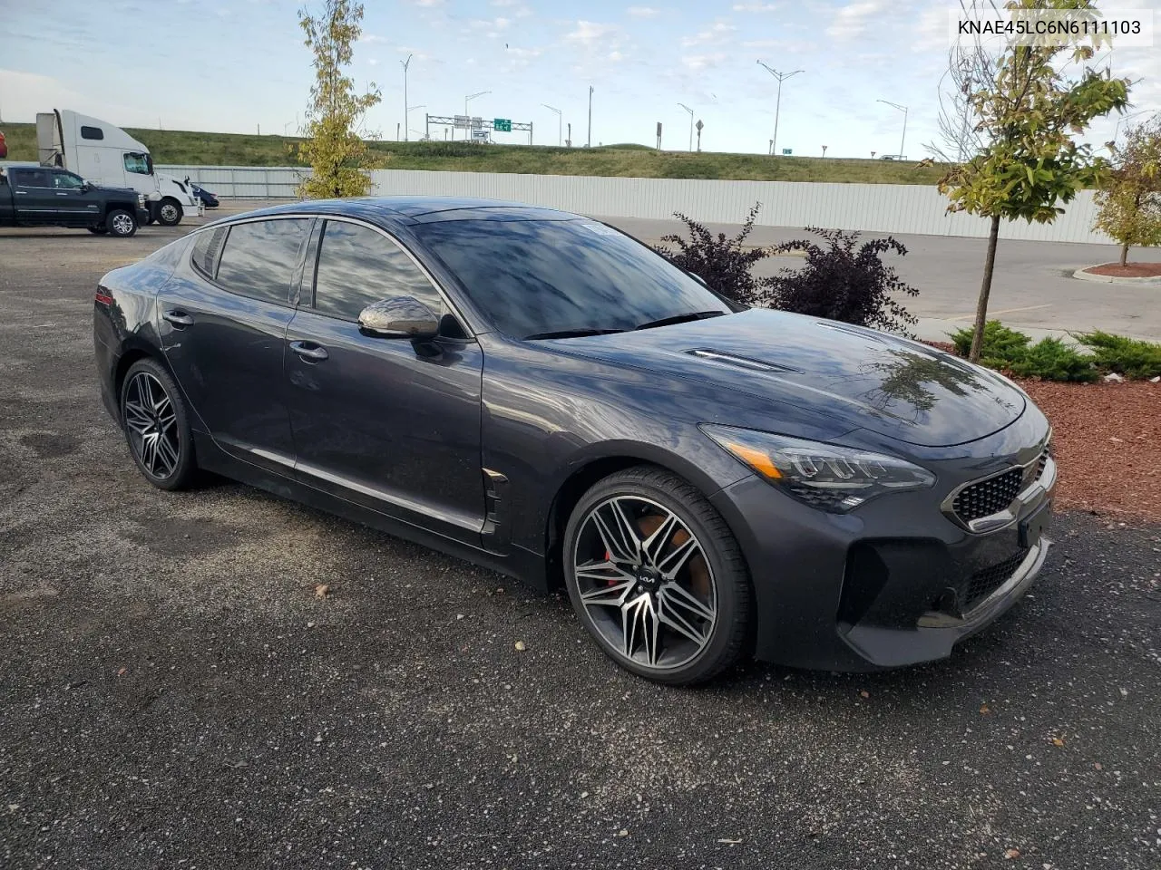 2022 Kia Stinger Gt1 VIN: KNAE45LC6N6111103 Lot: 71642794