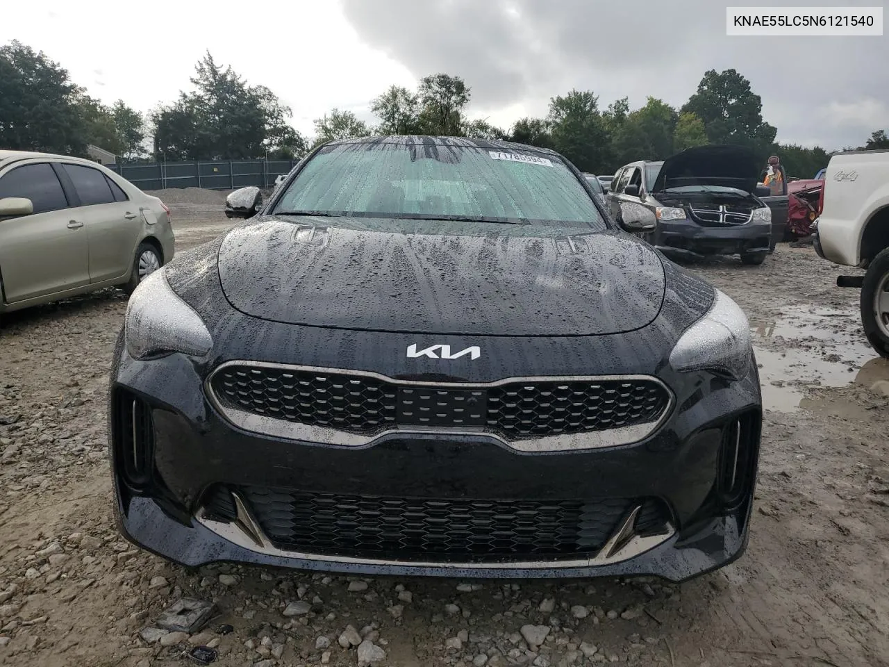 2022 Kia Stinger Gt2 VIN: KNAE55LC5N6121540 Lot: 71785994