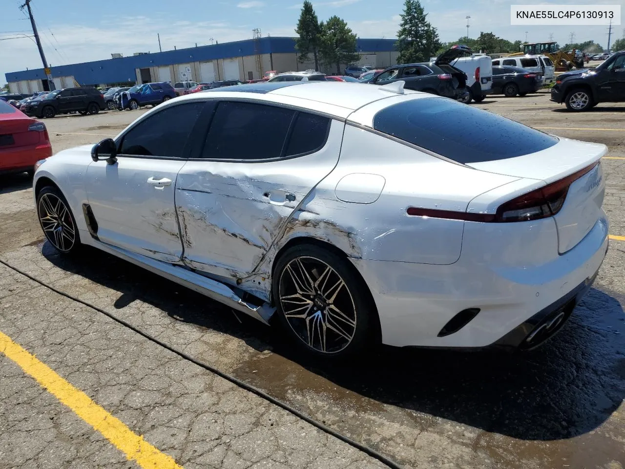 2023 Kia Stinger Gt2 VIN: KNAE55LC4P6130913 Lot: 58461734