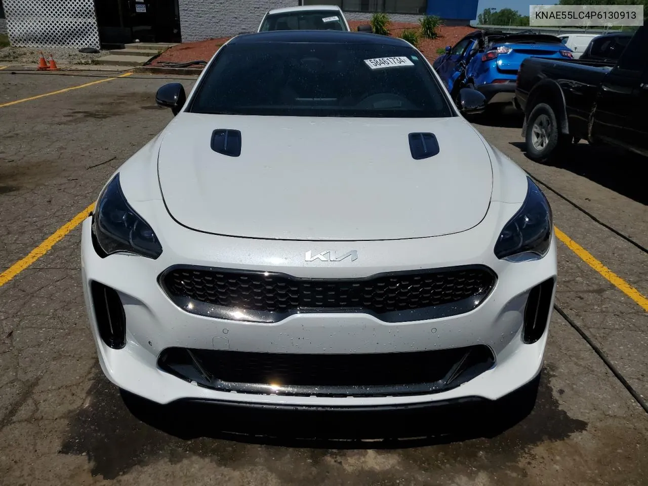 2023 Kia Stinger Gt2 VIN: KNAE55LC4P6130913 Lot: 58461734