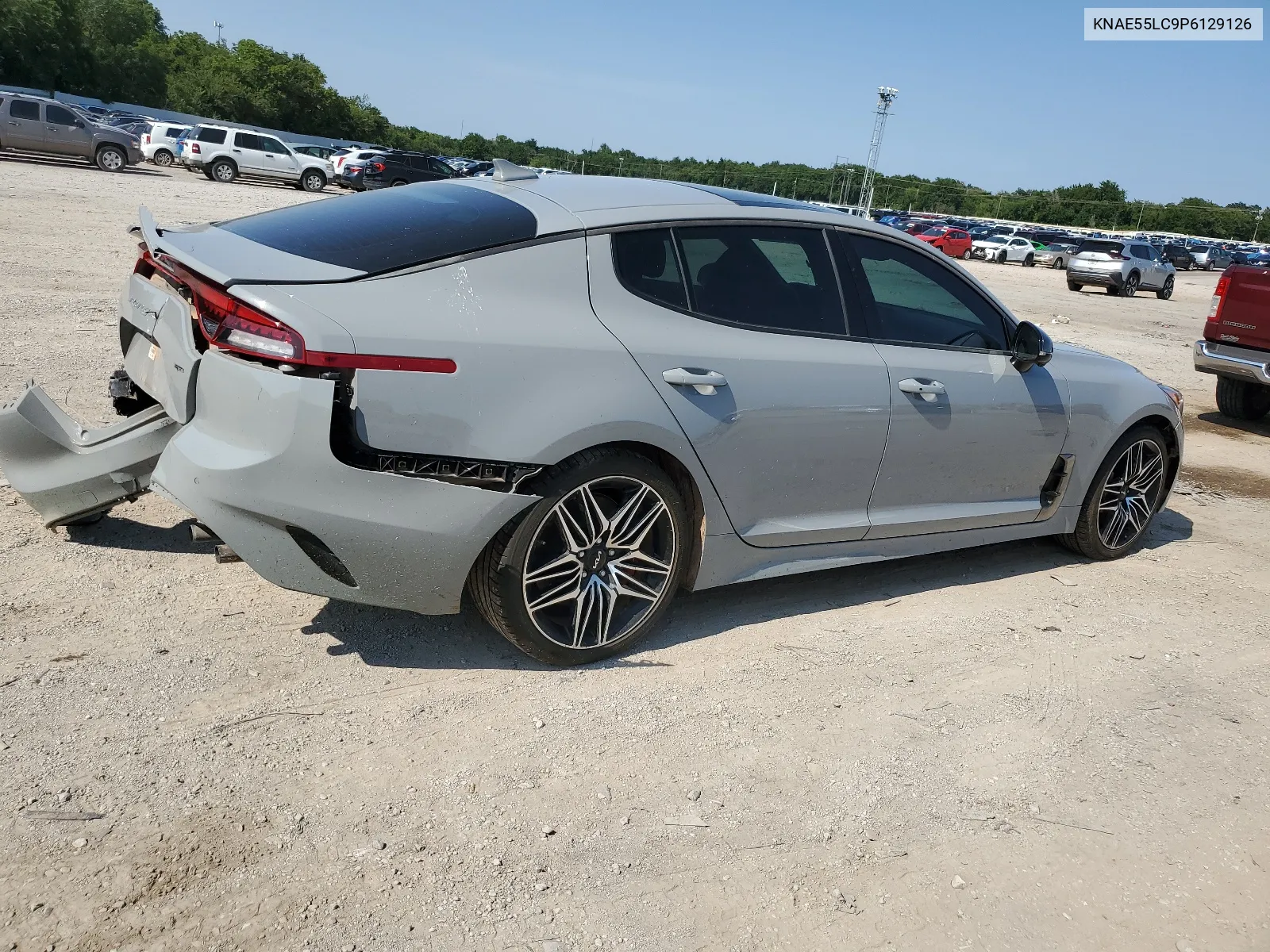 2023 Kia Stinger Gt2 VIN: KNAE55LC9P6129126 Lot: 63410154