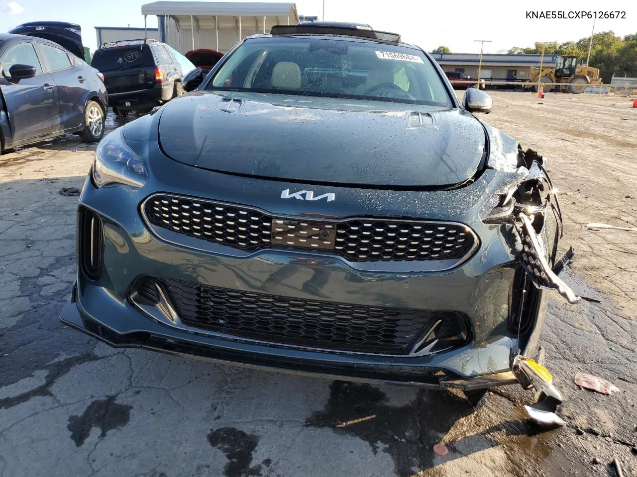 2023 Kia Stinger Gt2 VIN: KNAE55LCXP6126672 Lot: 71569684