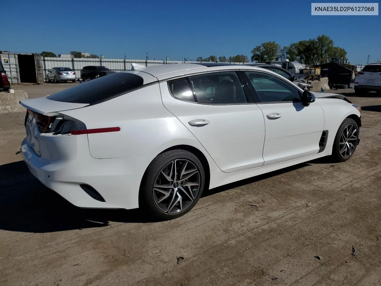 2023 Kia Stinger Gt Line VIN: KNAE35LD2P6127068 Lot: 73764464