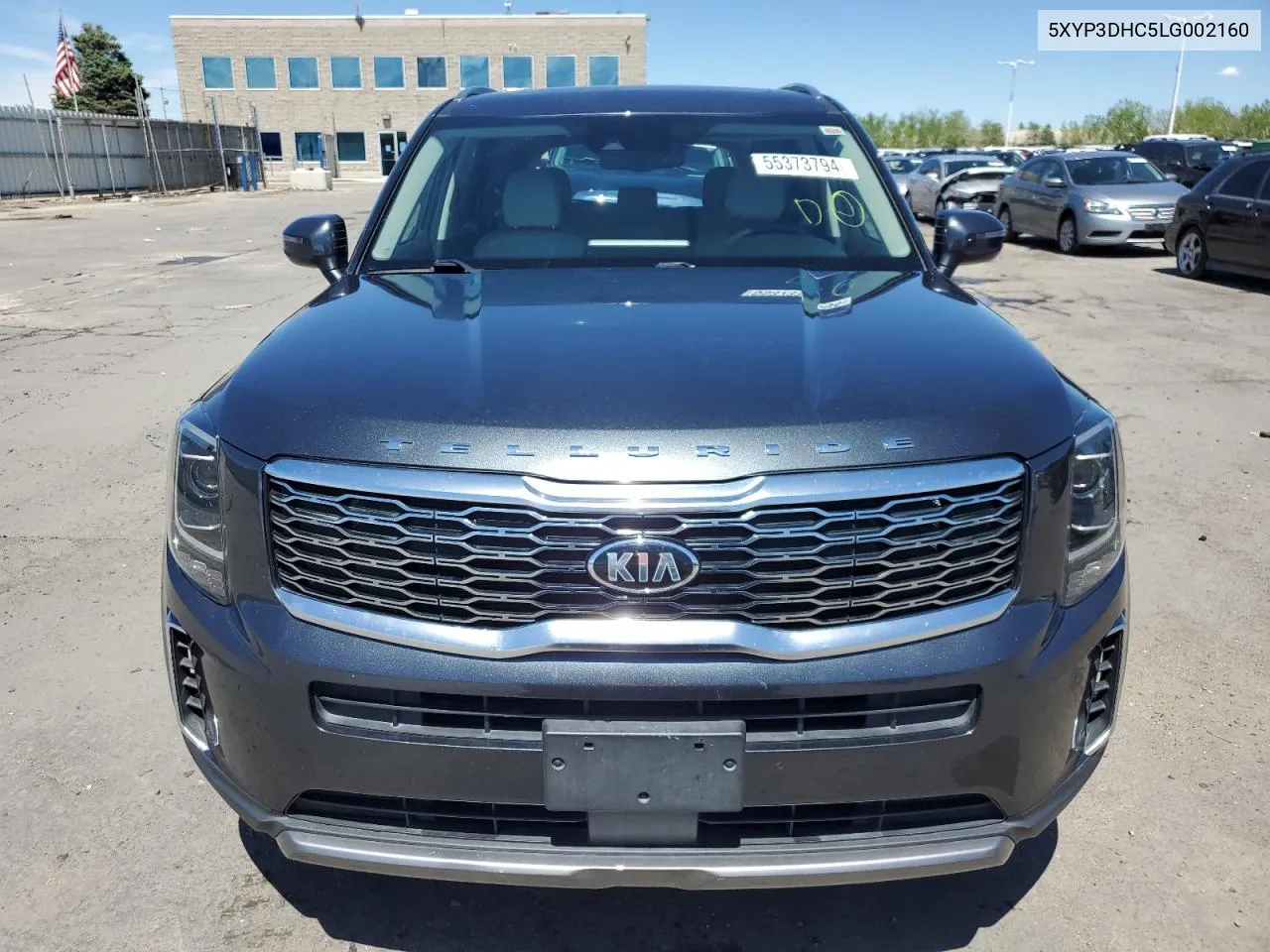 2020 Kia Telluride Ex VIN: 5XYP3DHC5LG002160 Lot: 55373794