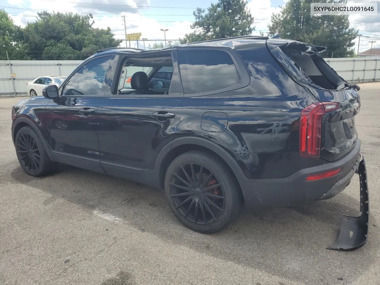 2020 Kia Telluride S VIN: 5XYP6DHC2LG091645 Lot: 56754934