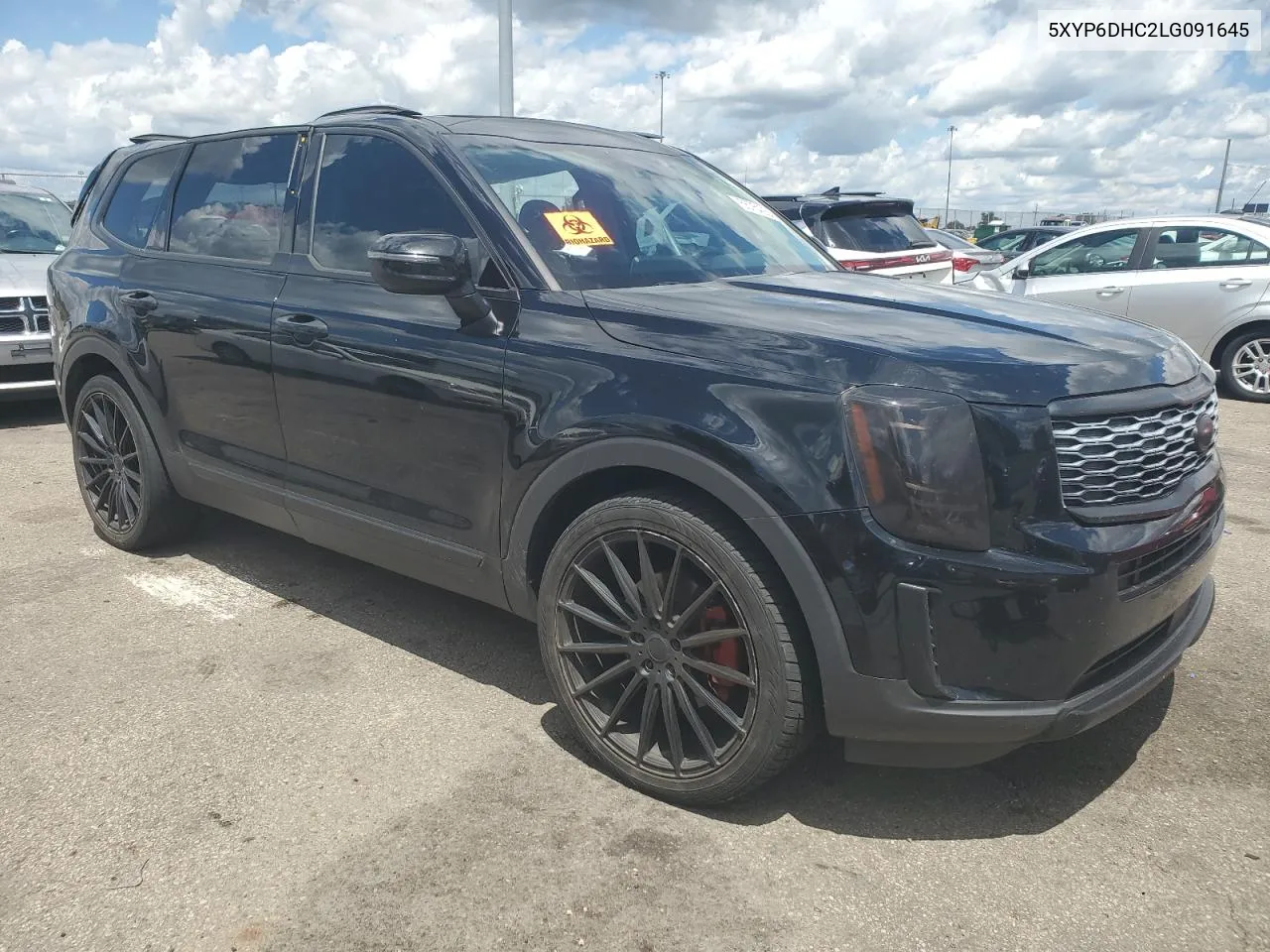 2020 Kia Telluride S VIN: 5XYP6DHC2LG091645 Lot: 56754934