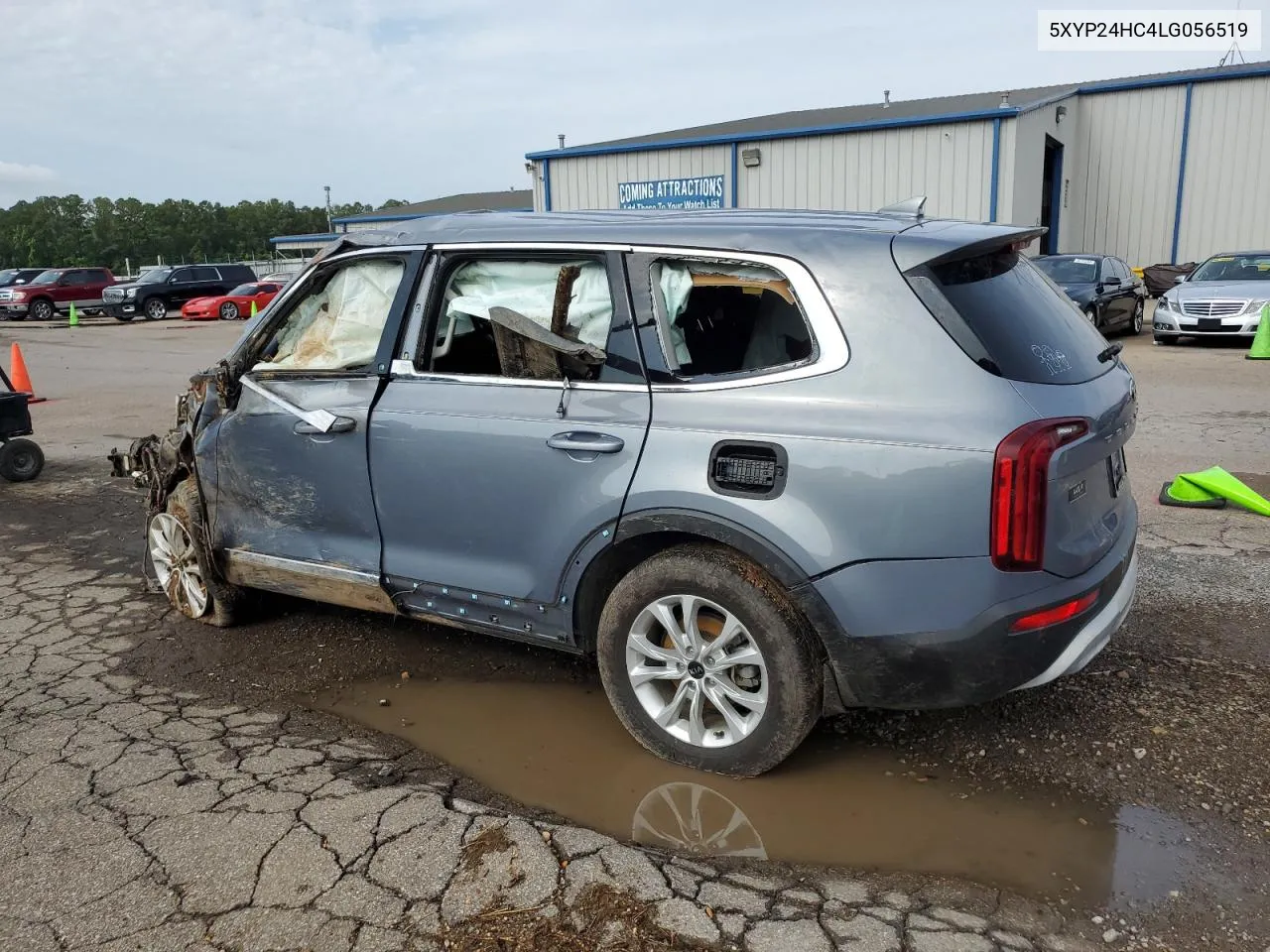 2020 Kia Telluride Lx VIN: 5XYP24HC4LG056519 Lot: 57581024