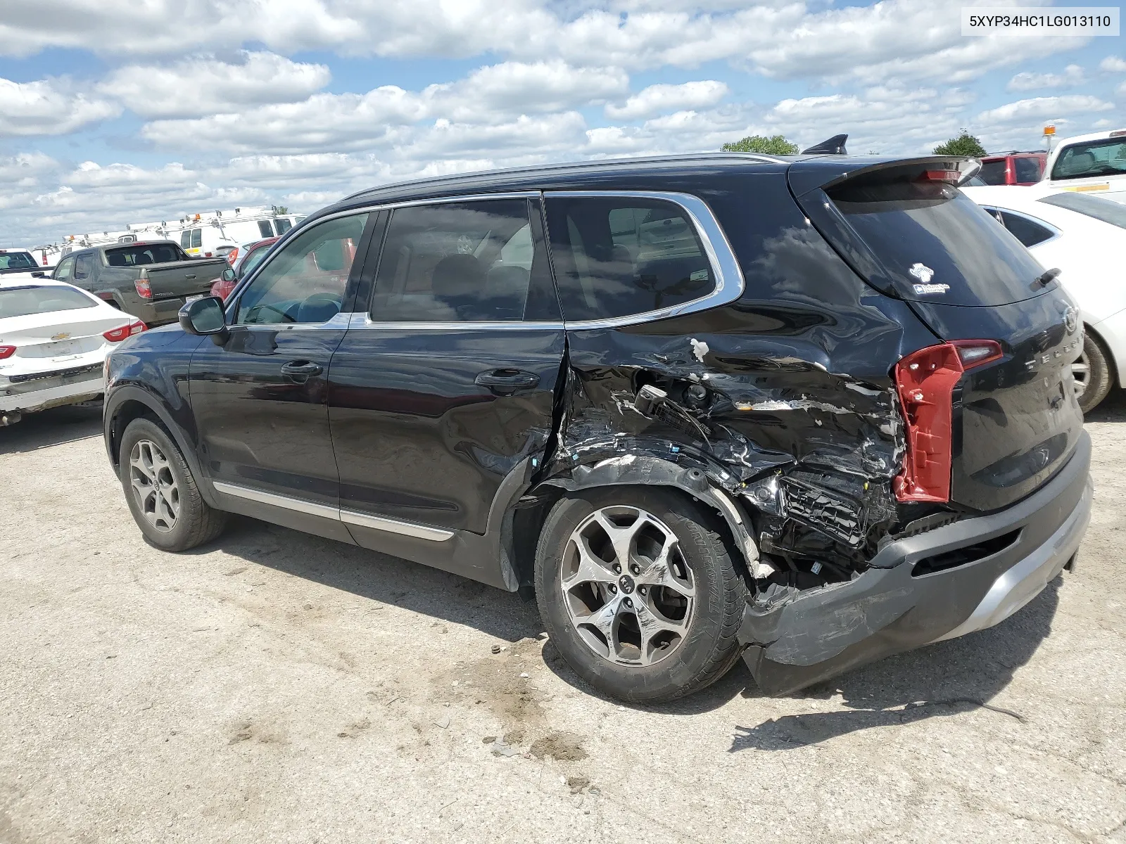 2020 Kia Telluride Ex VIN: 5XYP34HC1LG013110 Lot: 63675624