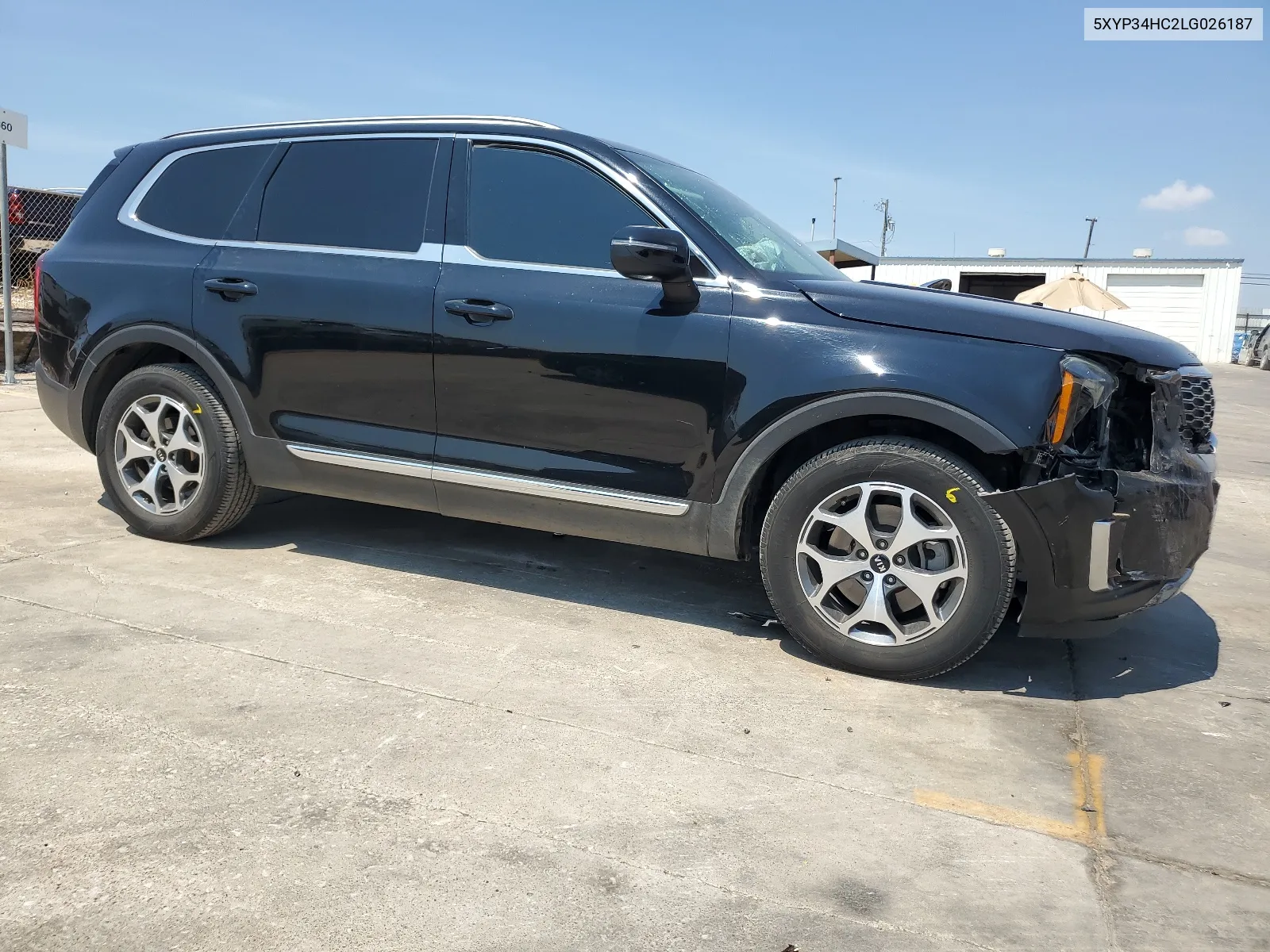 2020 Kia Telluride Ex VIN: 5XYP34HC2LG026187 Lot: 63990654