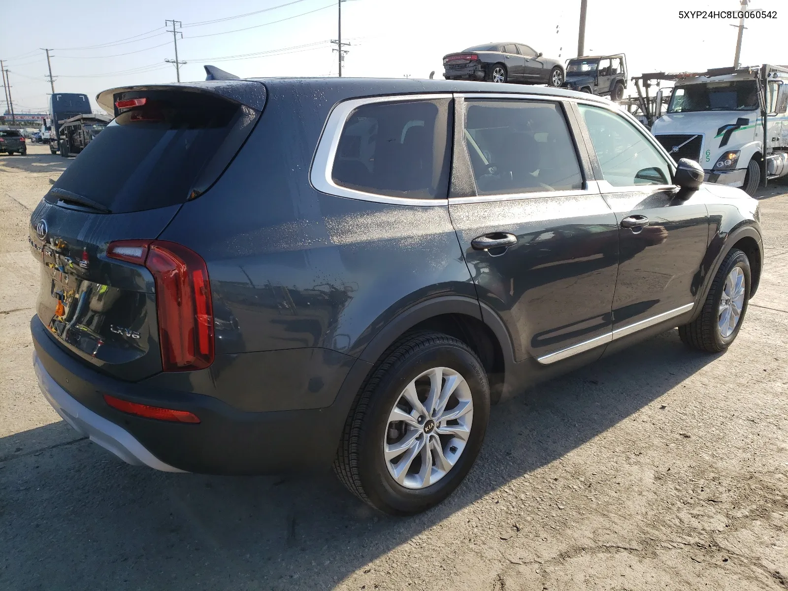 2020 Kia Telluride Lx VIN: 5XYP24HC8LG060542 Lot: 65430284