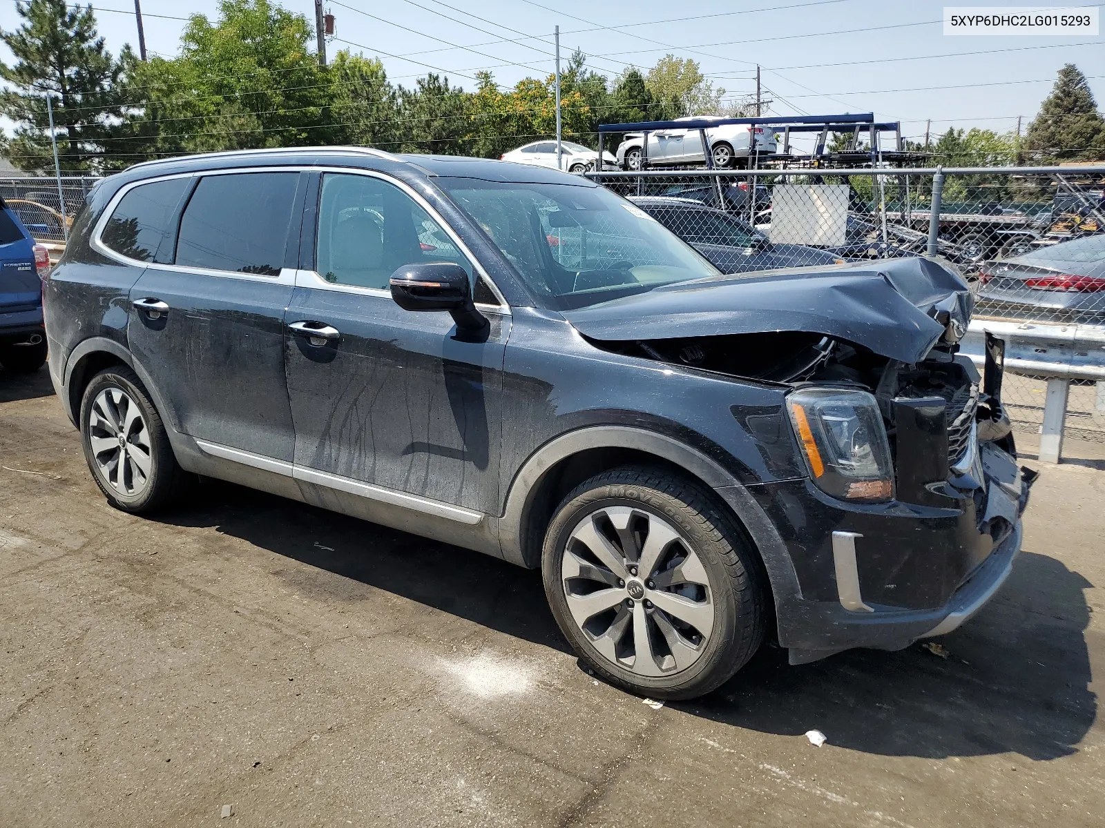 2020 Kia Telluride S VIN: 5XYP6DHC2LG015293 Lot: 65648744