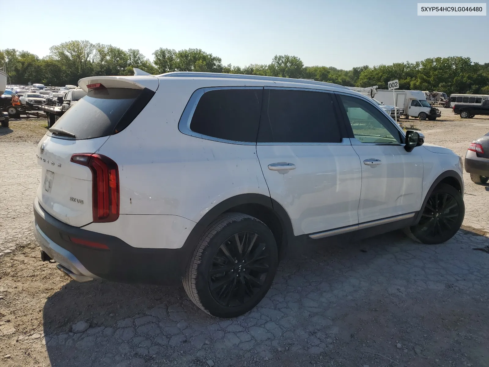 2020 Kia Telluride Sx VIN: 5XYP54HC9LG046480 Lot: 66004274