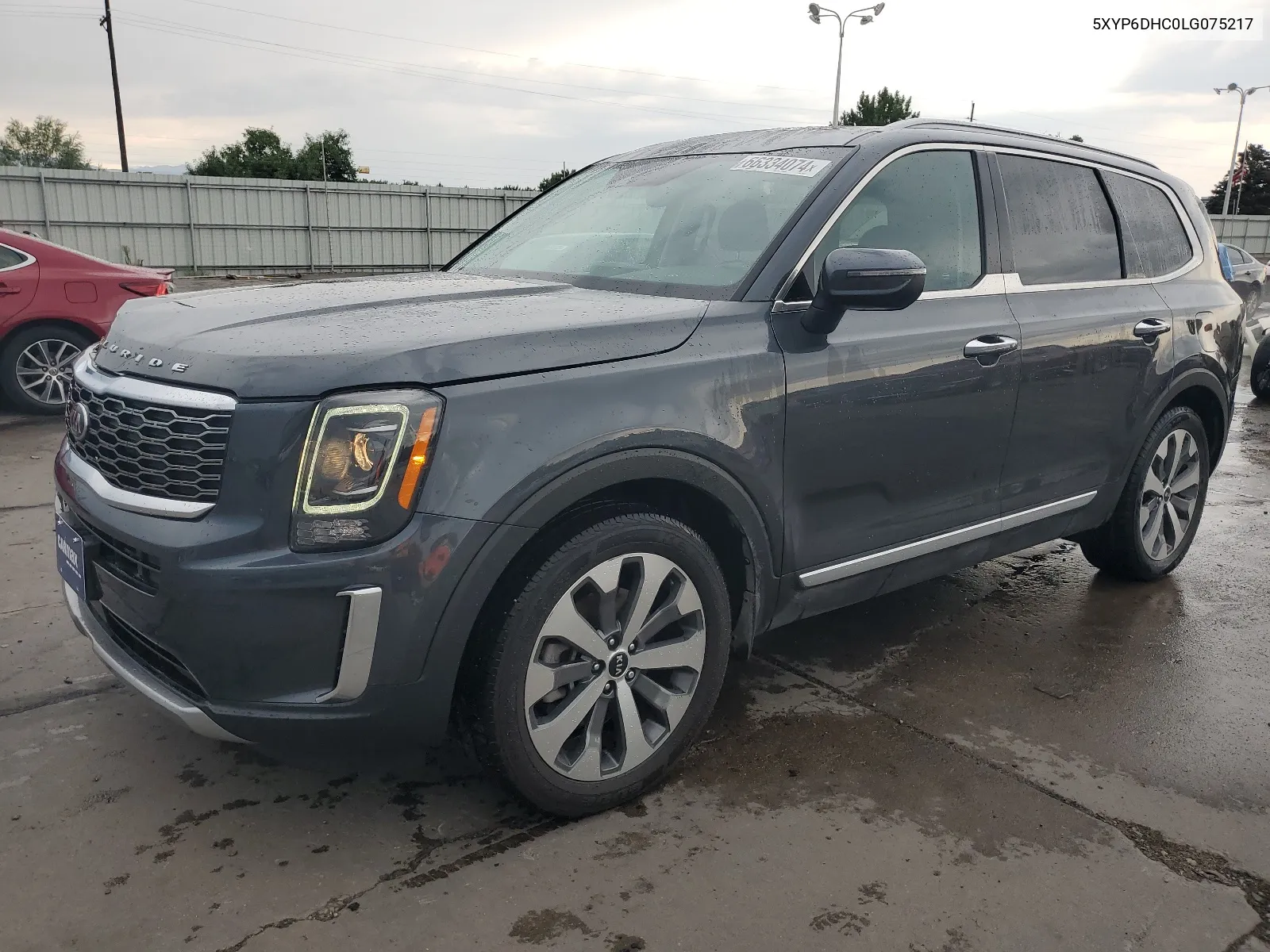 2020 Kia Telluride S VIN: 5XYP6DHC0LG075217 Lot: 66334074