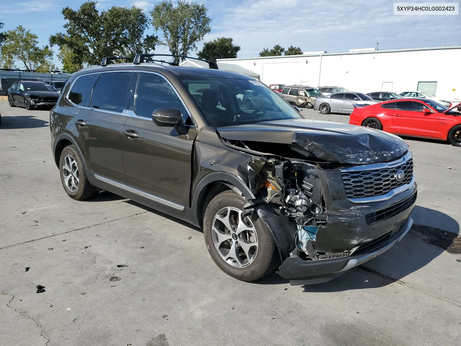 2020 Kia Telluride Ex VIN: 5XYP34HC0LG002423 Lot: 66622334