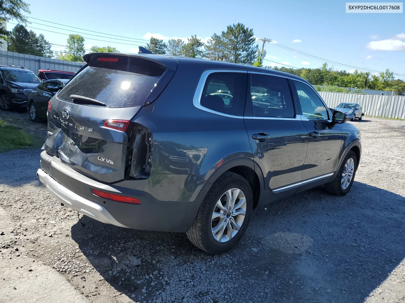 2020 Kia Telluride Lx VIN: 5XYP2DHC6LG017608 Lot: 66915394