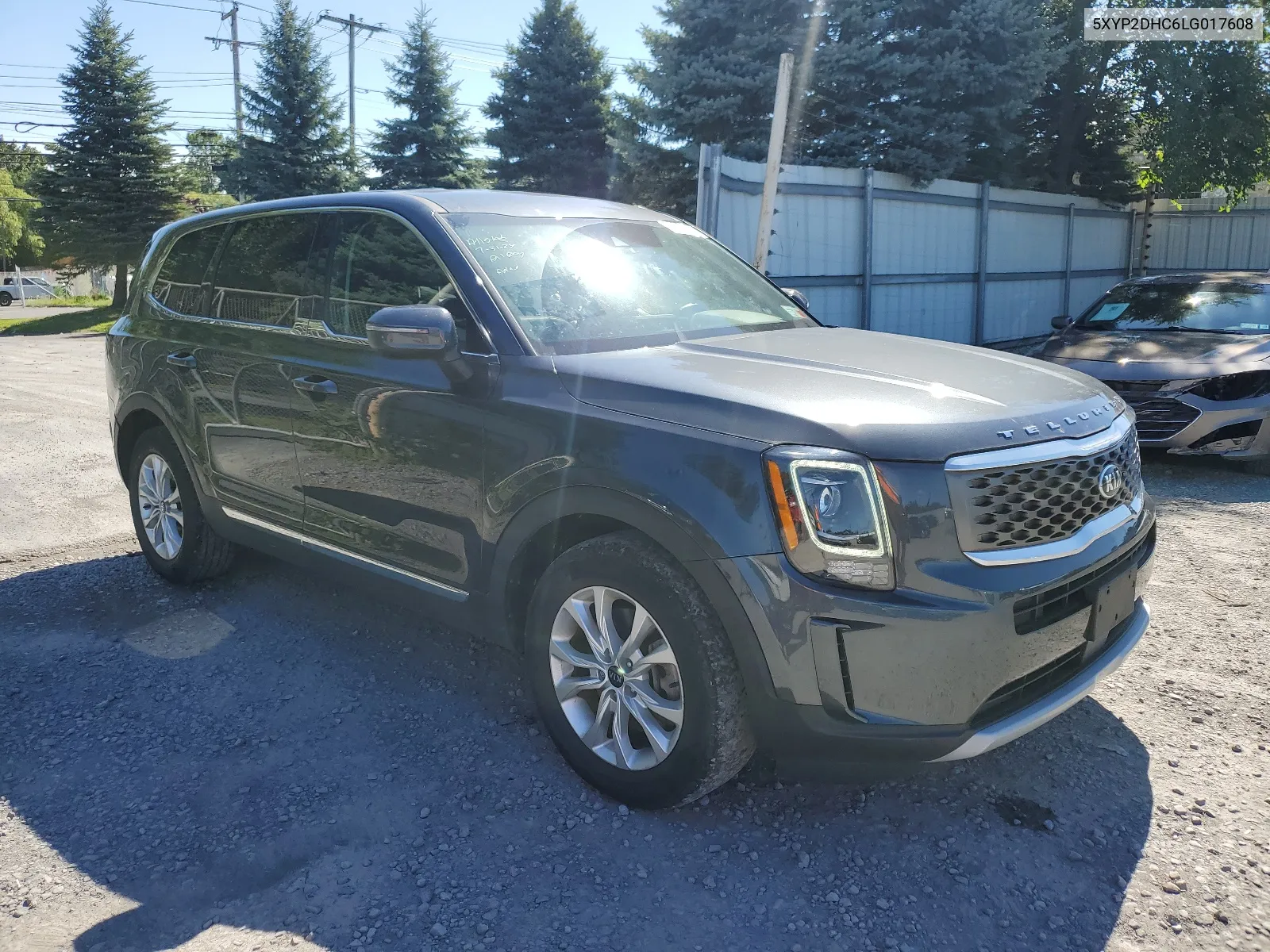 2020 Kia Telluride Lx VIN: 5XYP2DHC6LG017608 Lot: 66915394