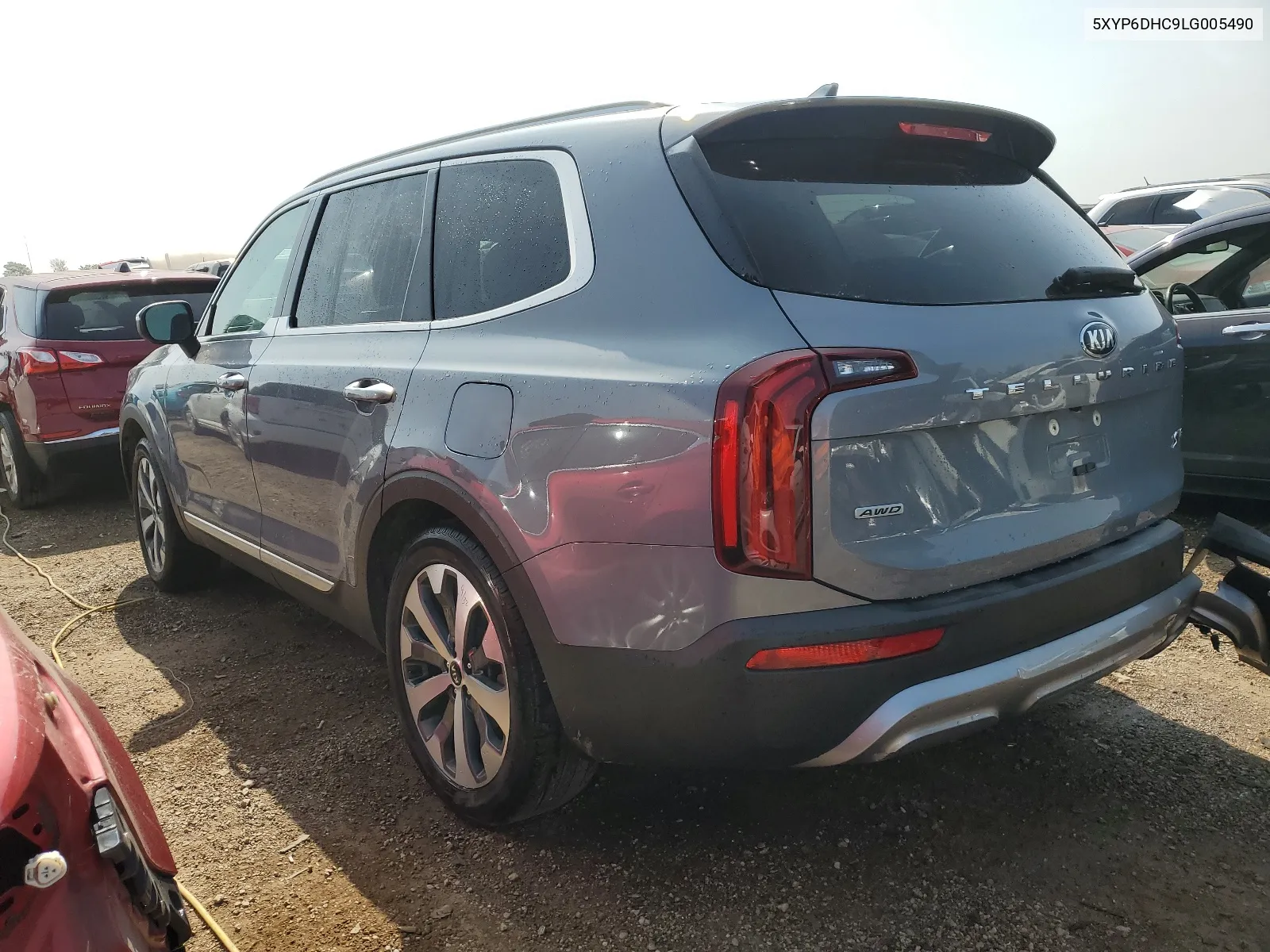 2020 Kia Telluride S VIN: 5XYP6DHC9LG005490 Lot: 67059844